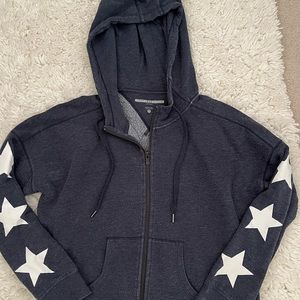 Tommy Hilfiger Sport Blue Sweatshirt with Stars